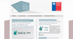 Desktop Screenshot of chileaudiovisual.cl